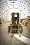 Inside view of our lumber warehouse.