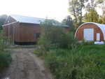 Side view of our two buildings.